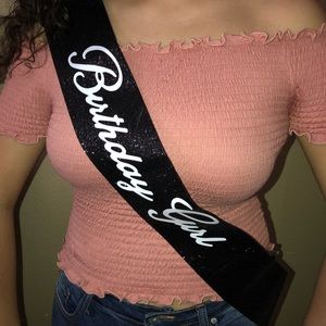 Birthday Girl Sash